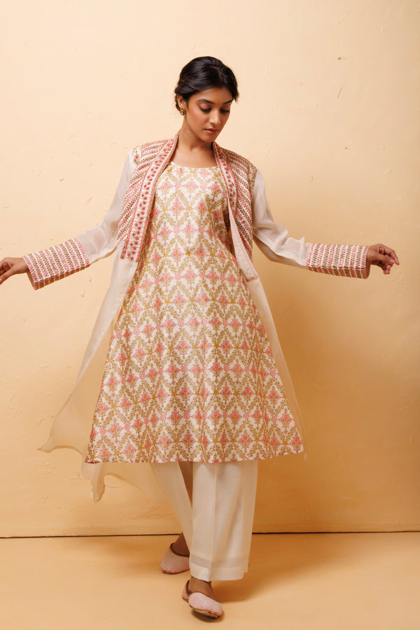 Aarohini layered kurta set