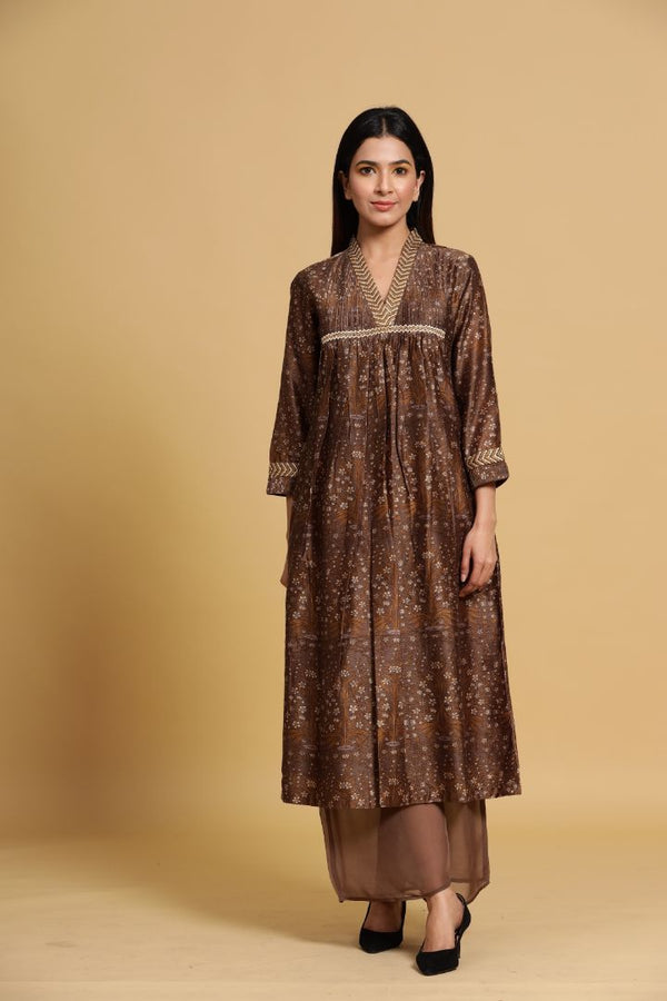 Kashish mughal flounce kurta